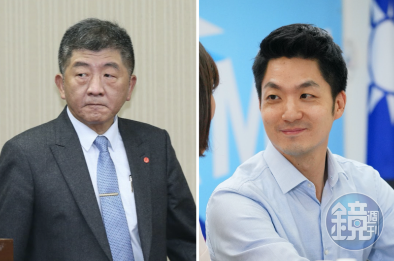 北市長選舉衛福部長陳時中支持度領先立委蔣萬安。（資料照）