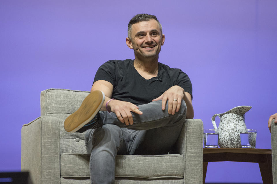 Gary Vaynerchuk seen on day one of Summit LA18 in Downtown Los Angeles on Sunday, Nov. 2, 2018, in Los Angeles. (Photo by Amy Harris/Invision/AP)