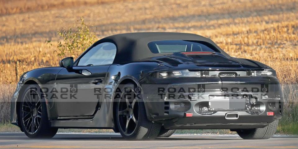 electric porsche 718 boxster