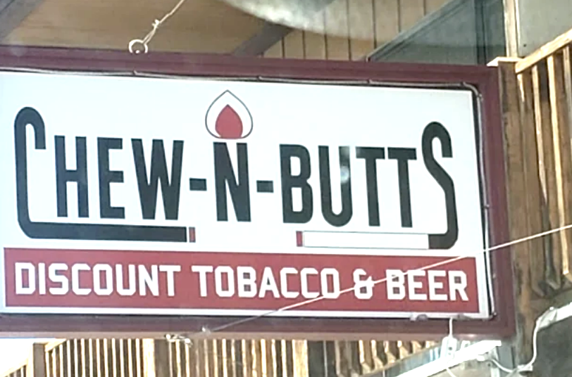 chew n butts discount tabacco and beer