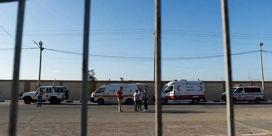 КПП Рафах, через який проходить евакуація іноземців з Гази