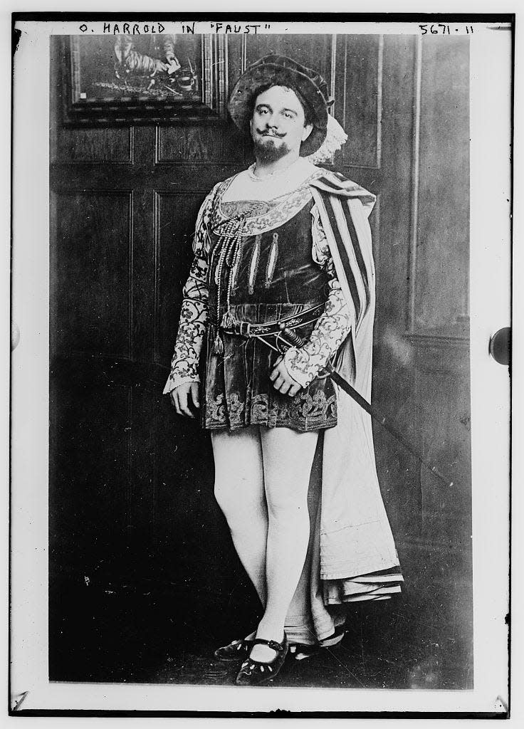 Orville Harrold as ‘Foust’ in the early 1920s