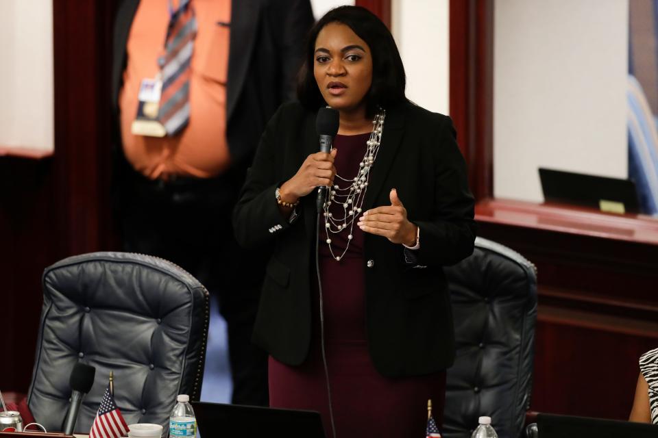 Rep. Fentrice Driskell, D-Tampa is next in line after Alexander in the Democratic Caucus