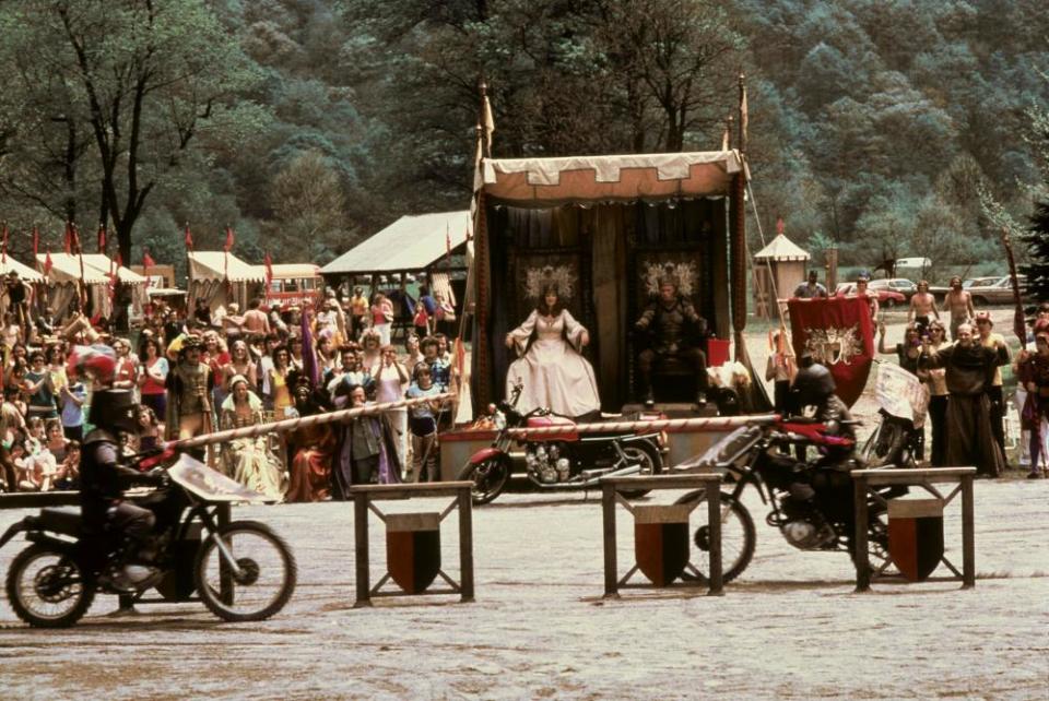 Jousting on Motorbikes