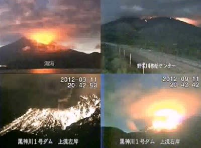 Volcano Dramatically Erupts Live On Camera