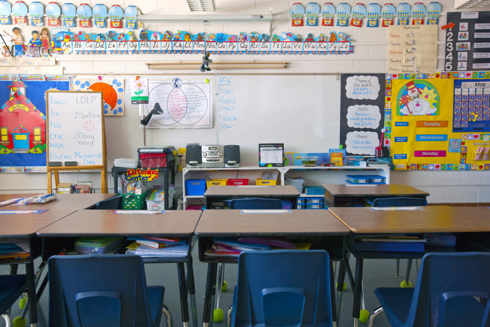 &ldquo;You should ask your children&rsquo;s school about their plans for school dismissals or school closures. Ask if there are plans for teleschool,&rdquo; says Nancy Messonnier of&nbsp;the CDC&rsquo;s National Center for Immunization and Respiratory Diseases. (Photo: Mint Images via Getty Images)