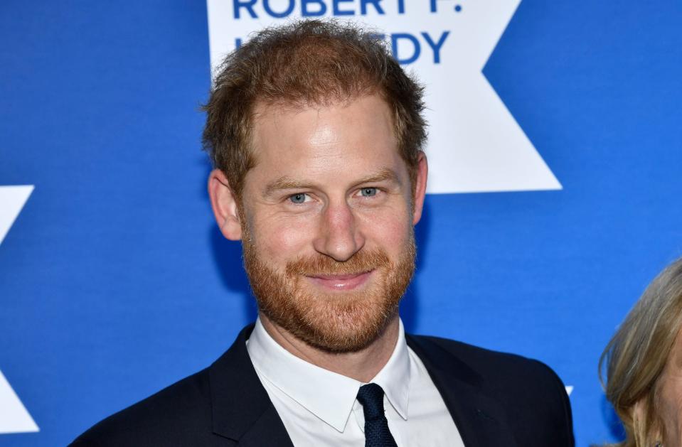 Prince Harry attends the Robert F. Kennedy Human Rights Ripple of Hope Awards Gala at the New York Hilton Midtown on Tuesday, Dec. 6, 2022, in New York.