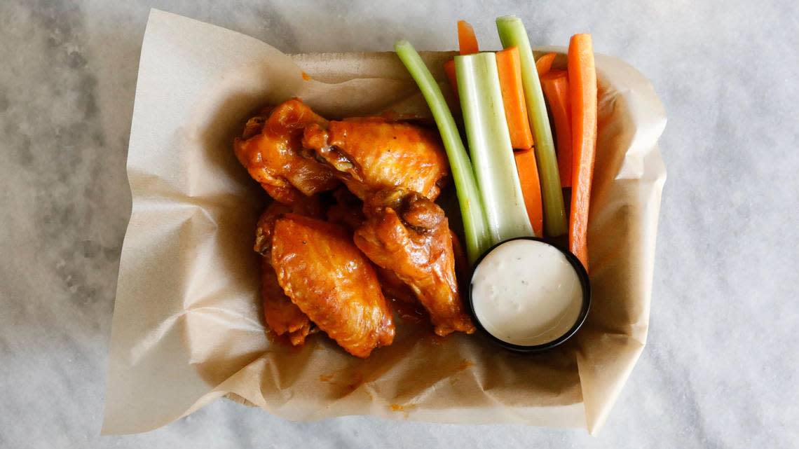 Old North Kitchen’s chicken wings. Olivia Anderson/oanderson@herald-leader.com
