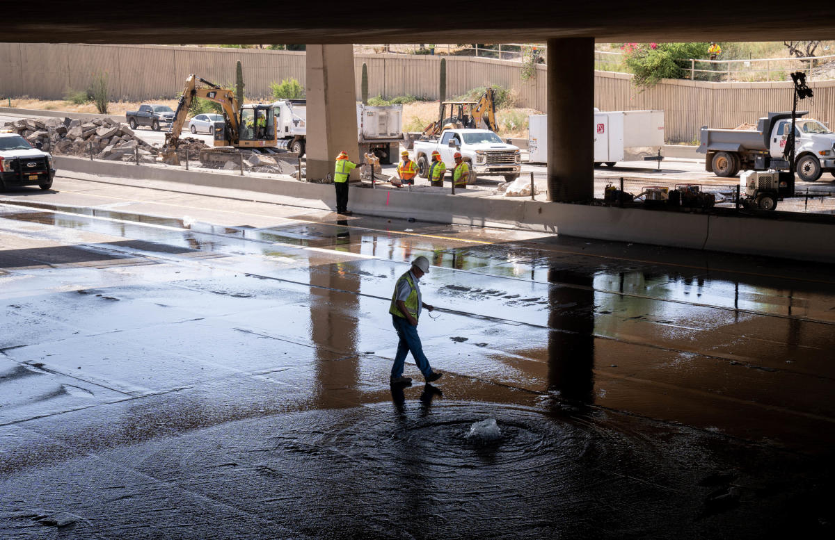 Why are parts of US 60 closed? Broken water line in Tempe causes headaches for commuters