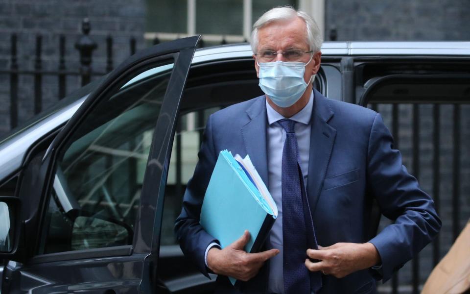 EU chief Brexit negotiator Michel Barnier - Isabel Infantes/AFP