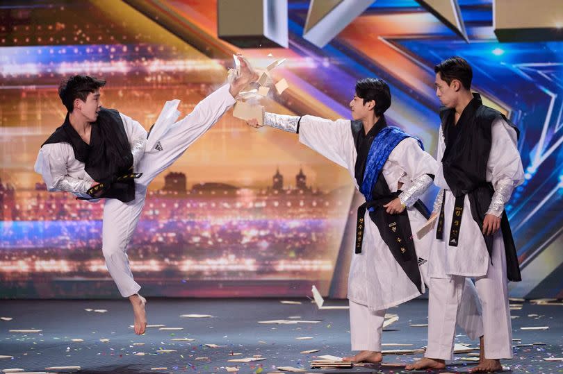 The Ssaulabi Performance Troupe on Britain's Got Talent -Credit:ITV