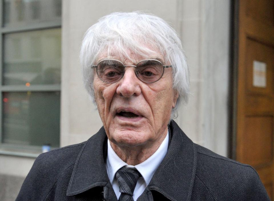 Bernie Ecclestone said he had to pay a fine and the gun was confiscated (Nick Ansell/PA) (PA Archive)