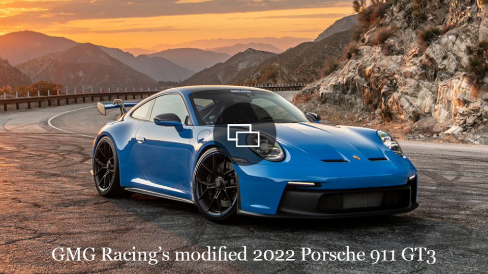GMG Racing's modified 2022 Porsche 911 GT3.
