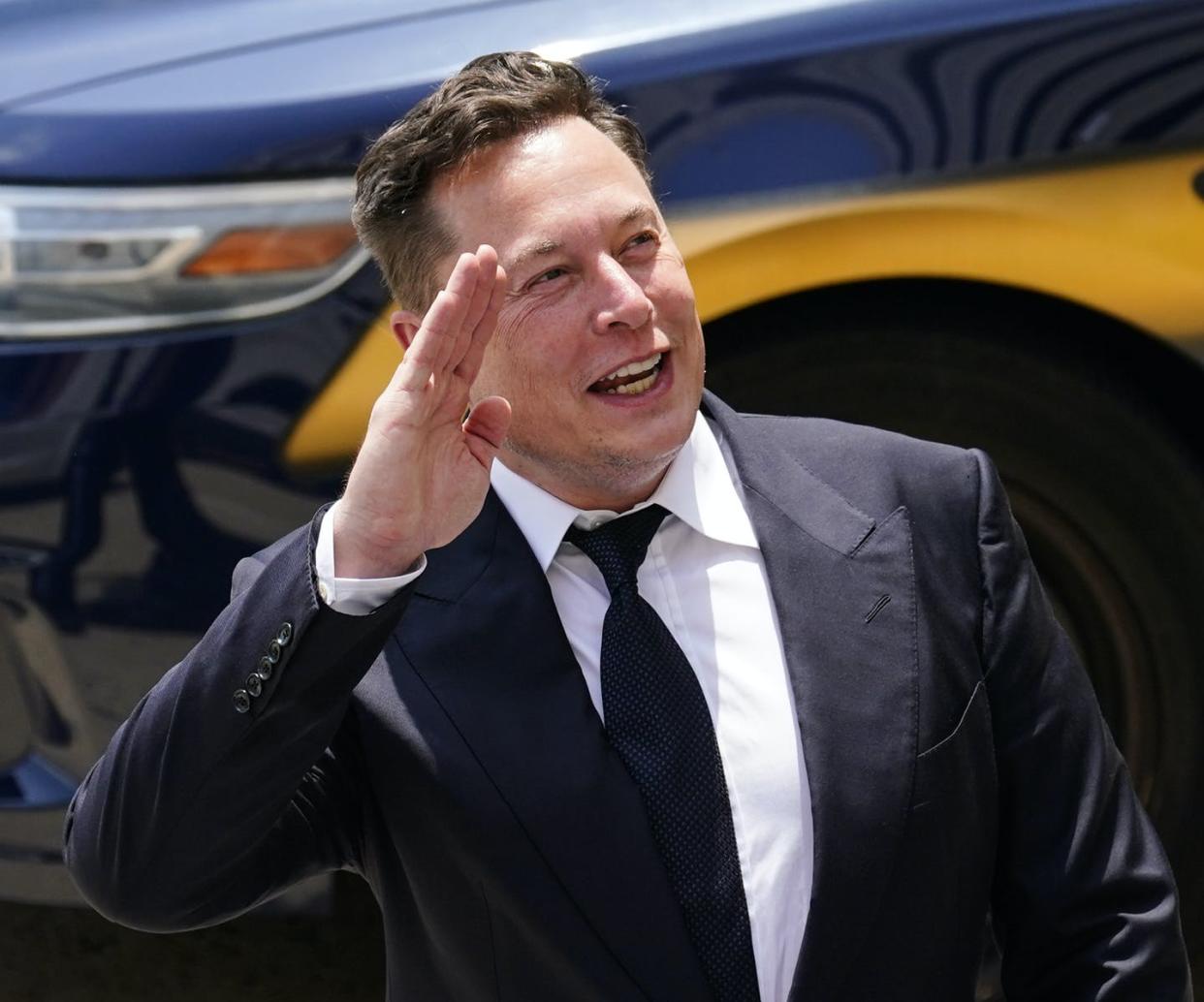 <span class="caption">Elon Musk is currently the world’s richest person.</span> <span class="attribution"><a class="link " href="https://newsroom.ap.org/detail/Philanthropy-Billionaries-Tax/8b817bce5b88404aafd8617d292151e7/photo?Query=Musk&mediaType=photo&sortBy=arrivaldatetime:desc&dateRange=Anytime&totalCount=1268&currentItemNo=0" rel="nofollow noopener" target="_blank" data-ylk="slk:AP Photo/Matt Rourke;elm:context_link;itc:0;sec:content-canvas">AP Photo/Matt Rourke</a></span>