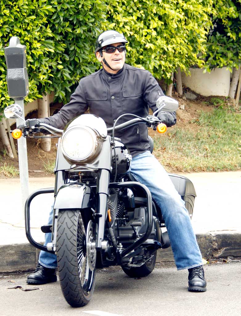 Clooney George Motorcycle