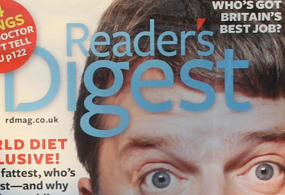a cropped image of a Reader's Digest cover