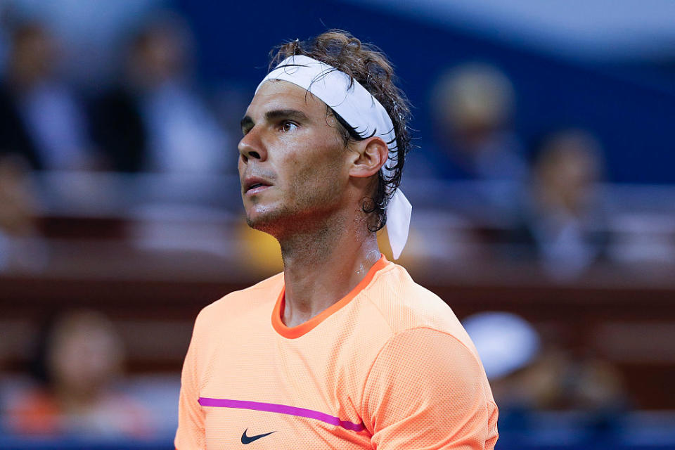 <p>No. 18 (tie): Rafael Nadal <br> Age: 30 <br> Earnings: $37.5 million <br> (Photo by Lintao Zhang/Getty Images) </p>