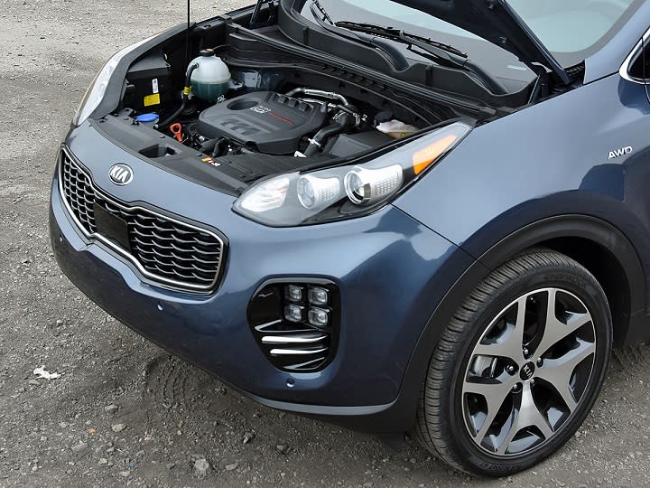 2017 Kia Sportage SX Turbo engine photo