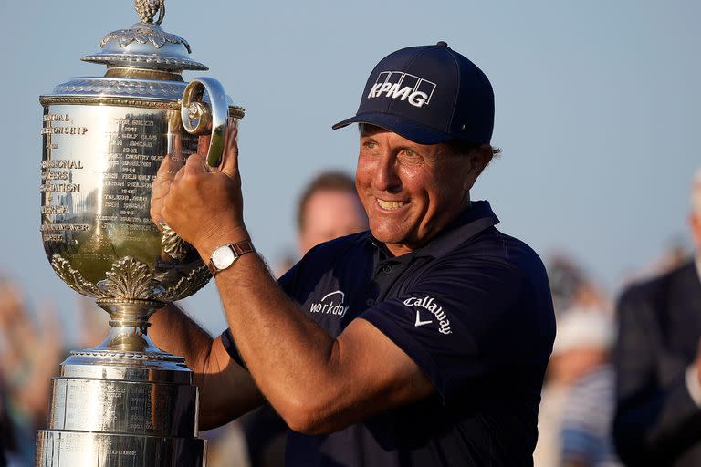 Phil Mickelson fue el vencedor en el PGA Championship 2021, en Kiawah Island, South Carolina