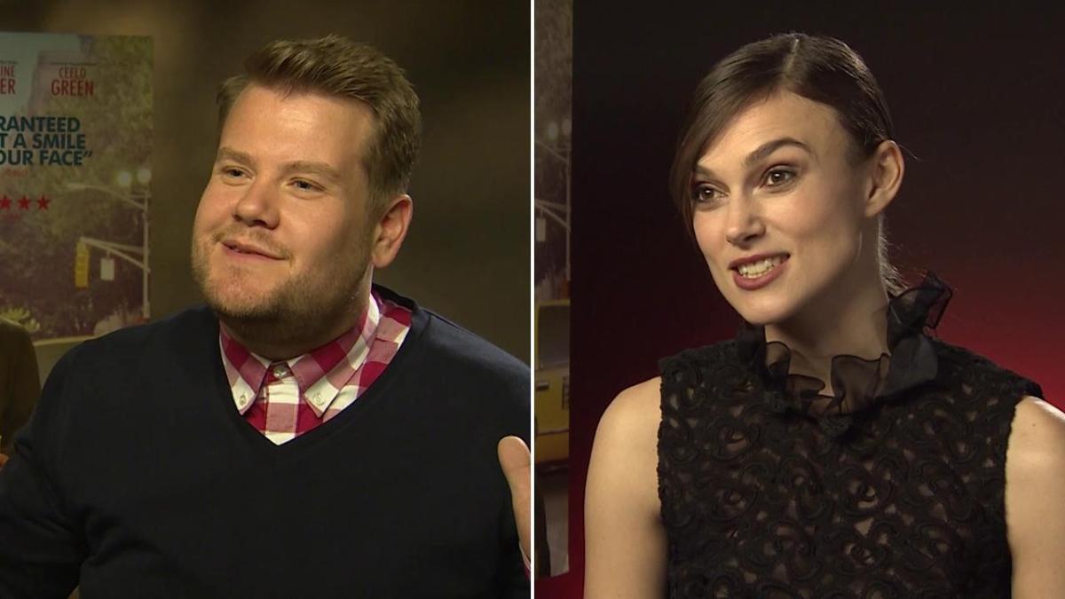 Keira Knightley And James Corden Talk Worst Auditions And Being A Fake 
