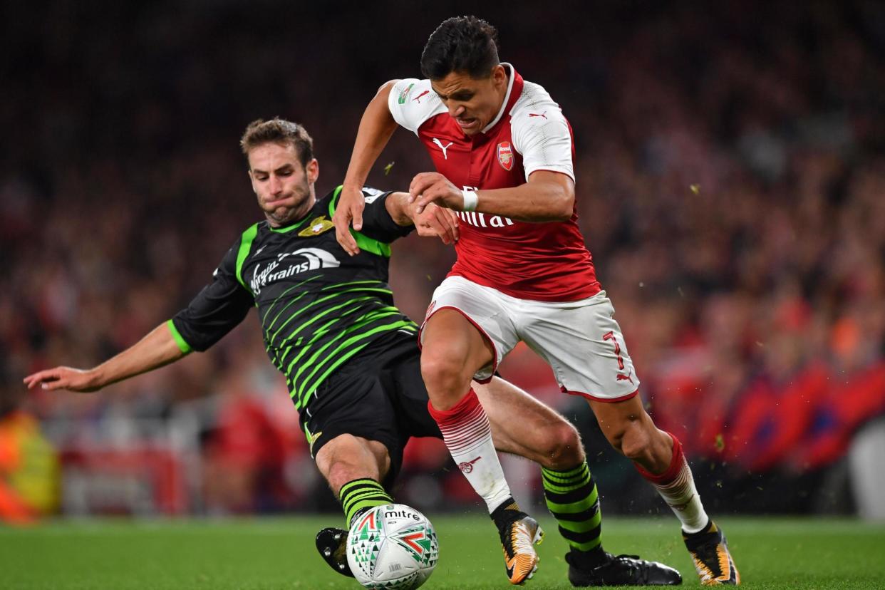 Ready to go | Alexis Sanchez: Ben Stansall/AFP/Getty Images