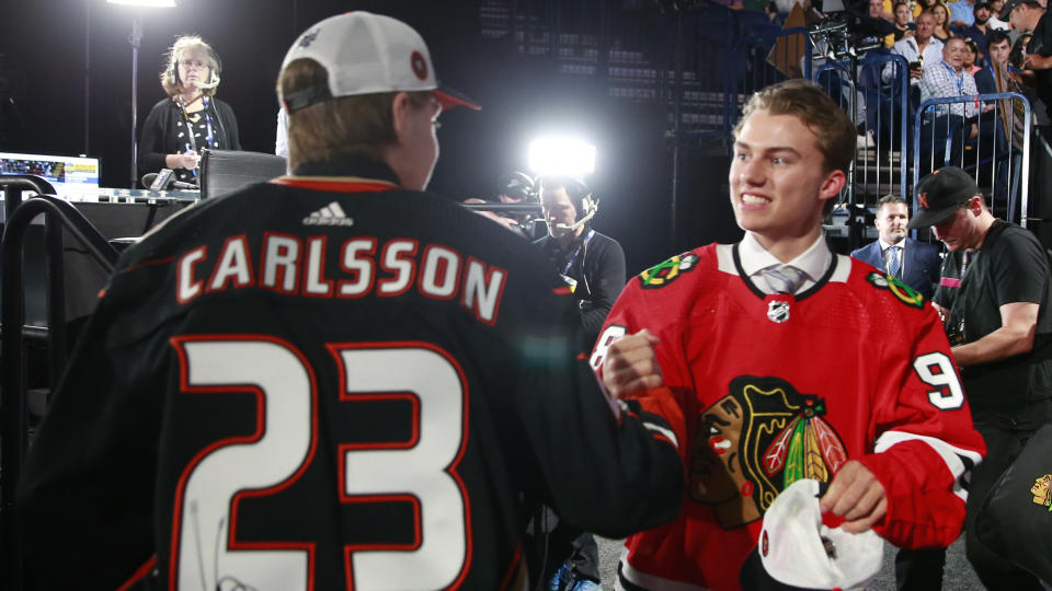 The 2023 NHL Draft took place Wednesday and Thursday this week at Bridgestone Arena in Nashville. (Getty)