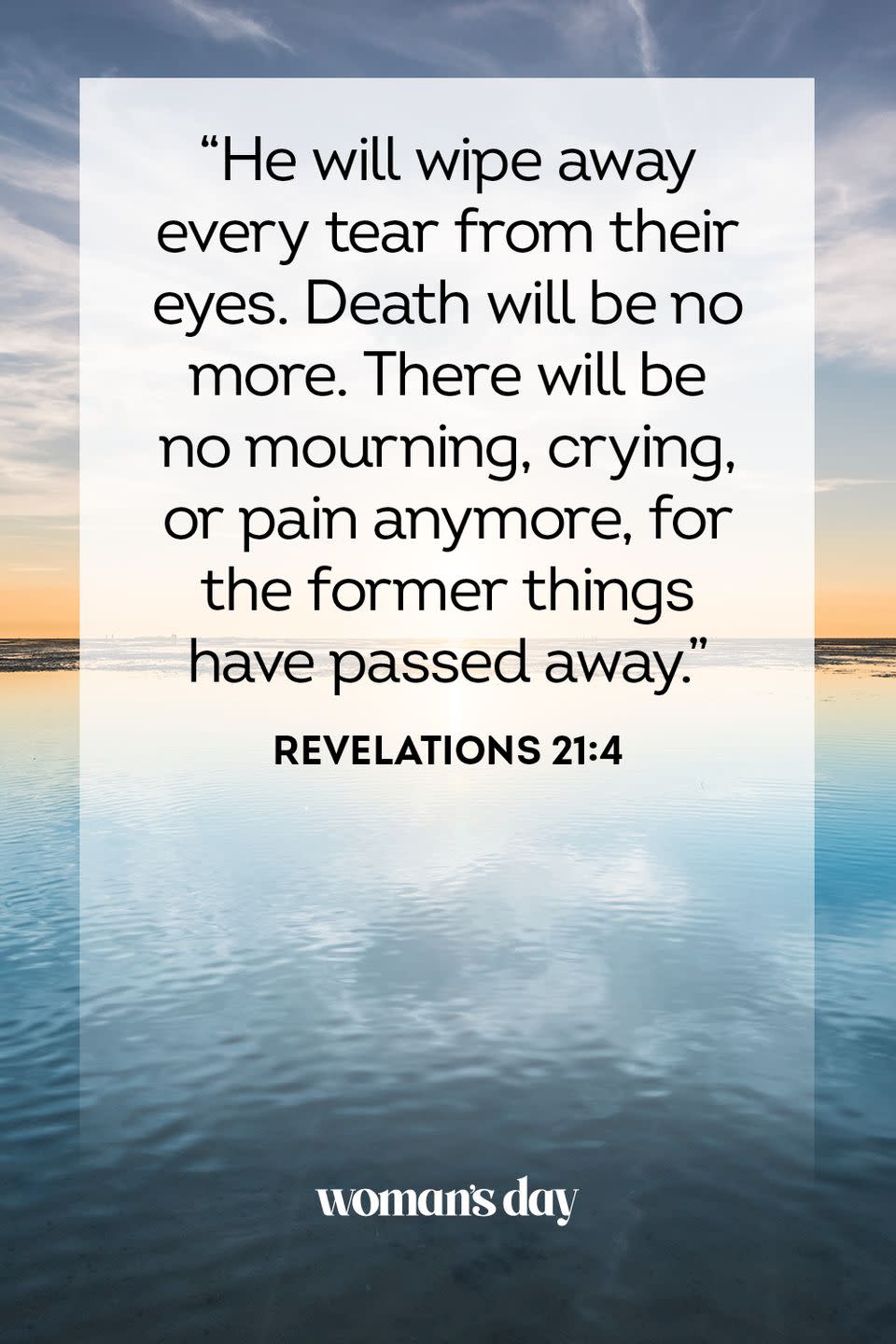 healing scriptures revelations 21 4