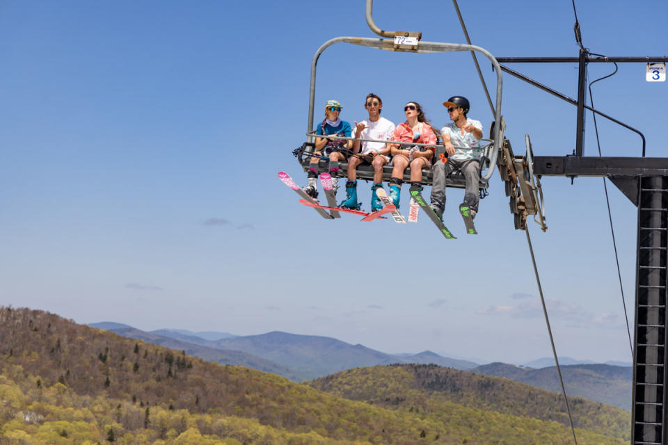 Superstar stealing the spring limelight. Photo: Killington Resort