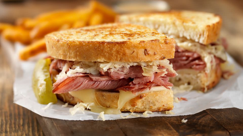 Reuben sandwich. - LauriPatterson/E+/Getty Images