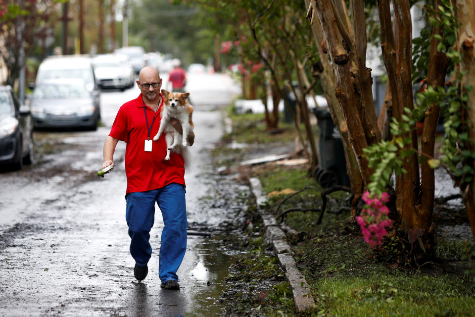 Saving pets after Hurricane Florence