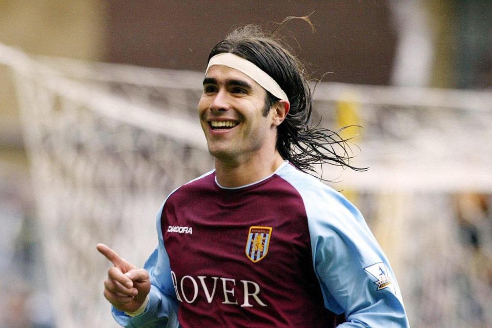 Juan Pablo Angel became a crowd favourite at Aston Villa after a difficult start to his career in England (Nick Potts/PA) (PA Archive)