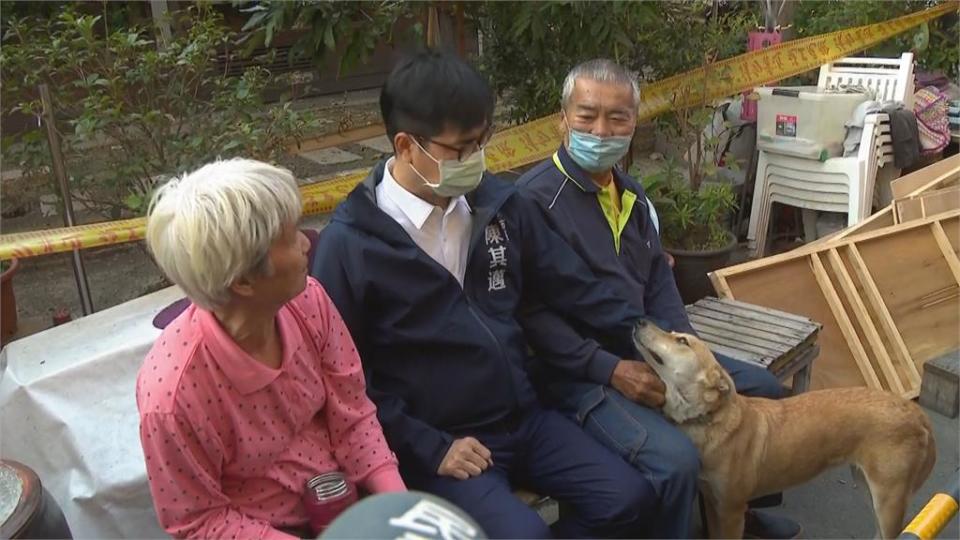 快新聞／駁二本東倉庫遭火噬 陳其邁赴視察：在最短時間內重建