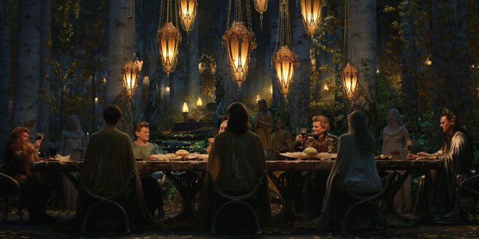 Banquete de elfos. Amazon Prime