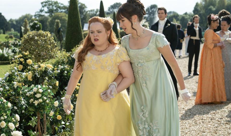 bridgerton season 2 eloise and penelope netflix