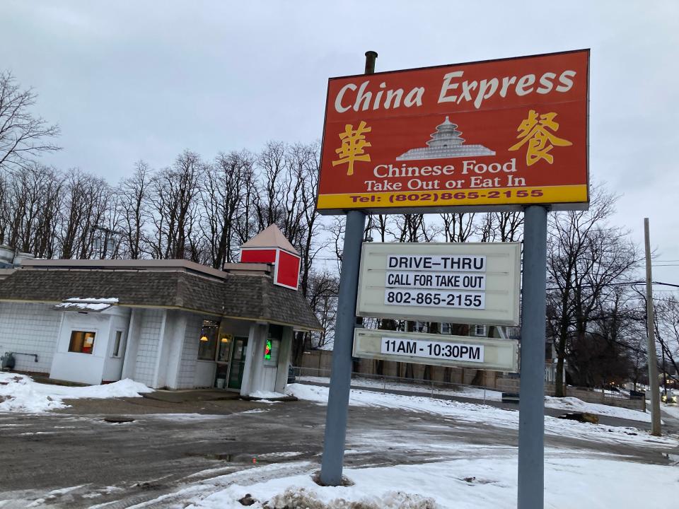China Express on Shelburne Road in Burlington on Jan. 24, 2024.