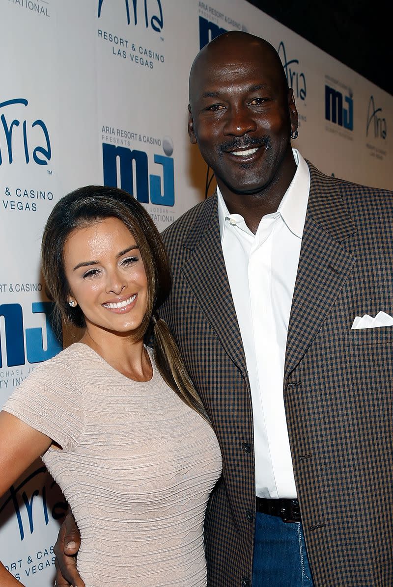 Michael Jordan and Yvette Prieto