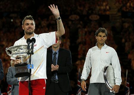 Stanislas Wawrinka shocks Rafael Nadal to win Australian Open title, Australian Open 2014