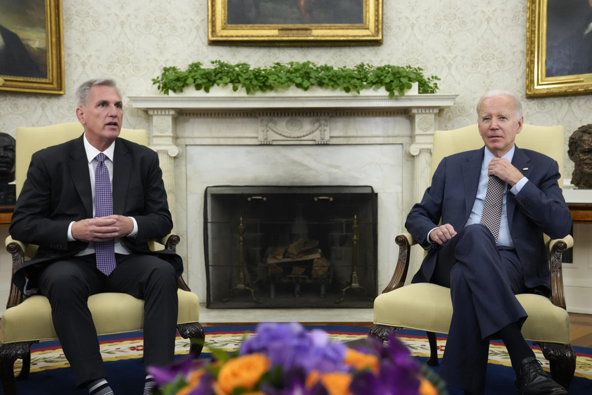 #No agreement yet on debt ceiling, but Biden, McCarthy say they’re optimistic after meeting