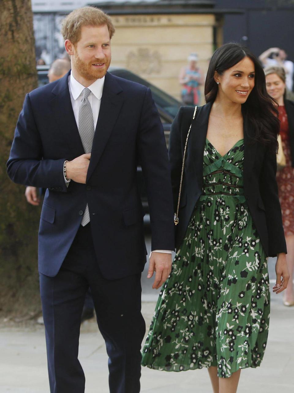 Prince Harry and Meghan Markle attend the Invictus Games Reception (Getty)