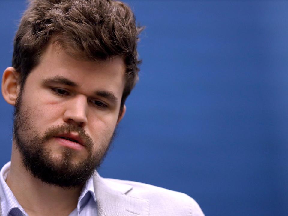 Magnus Carlsen in 2020.