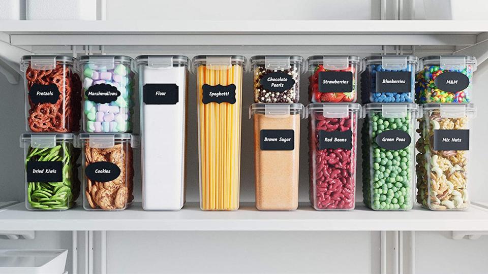 This 24-pack of Chef's Path food containers is beloved for keeping food fresh and adding style to cupboards.