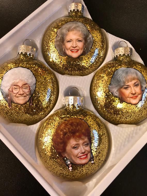 'Golden Girls' Christmas Ornaments