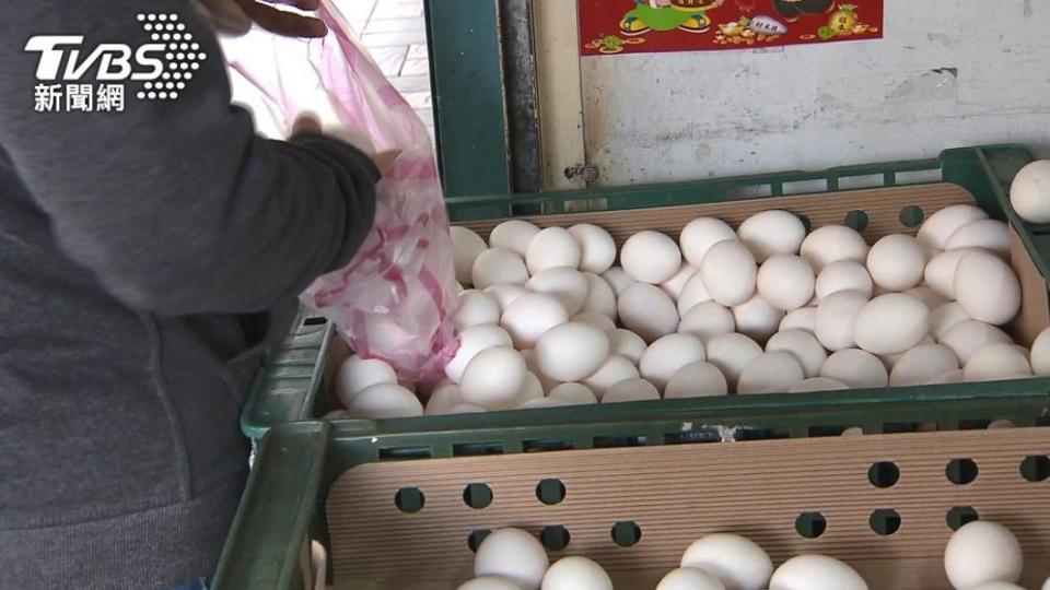 農業部專案進口國外雞蛋引發爭議。（示意圖／TVBS資料畫面）