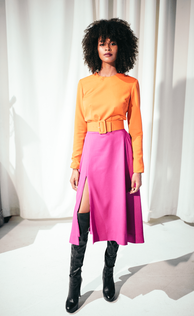 A look from Kristian Lorén's latest collection