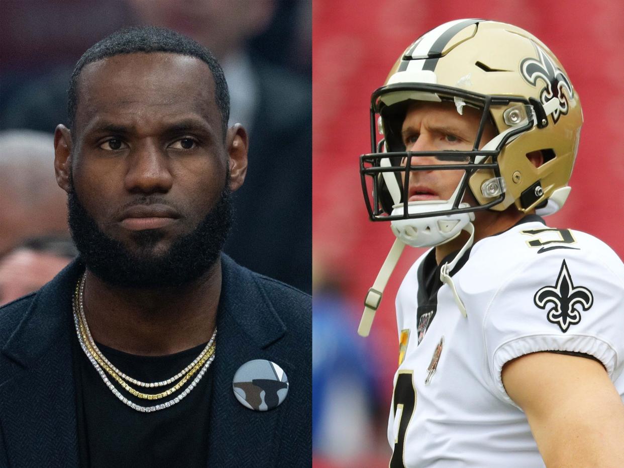 LeBron James Drew Brees