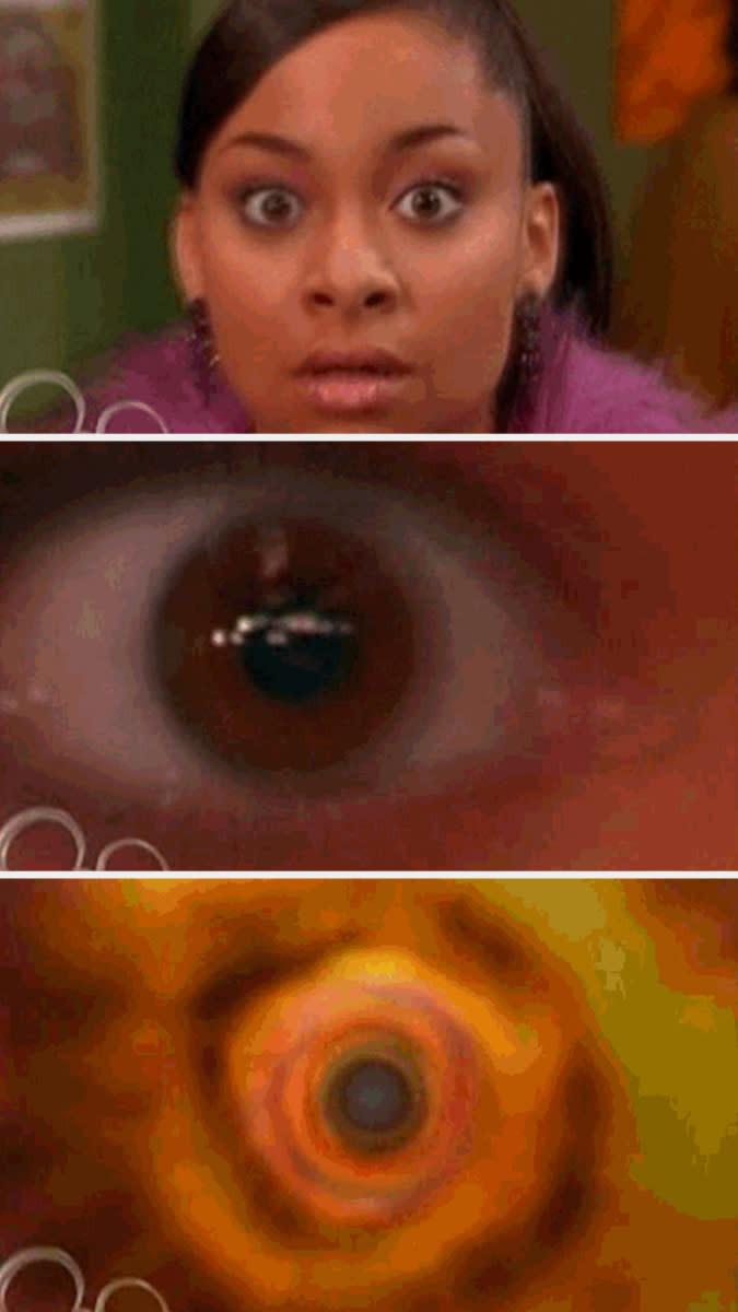 Screenshots from "That's So Raven"