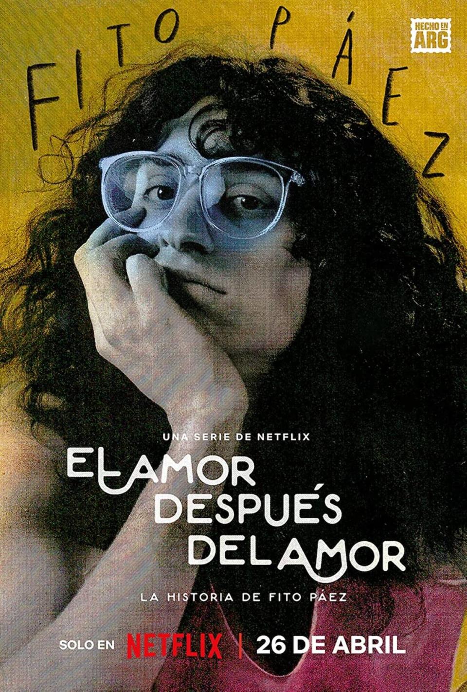 En Netflix la serie 'El amor después del amor' (2023), en inglés 'Love After Love', la vida de Fito Páez.