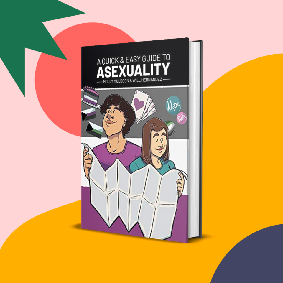 I love this Asexuality 101 graphic novel. It’s short, sweet, and to the point, giving the reader all the basics without overwhelming them with details. It’s a solid introduction for those who are unaware of asexuality and especially for those who are questioning and need a little guidance.Get it from Bookshop or from your local indie bookstore via Indiebound.