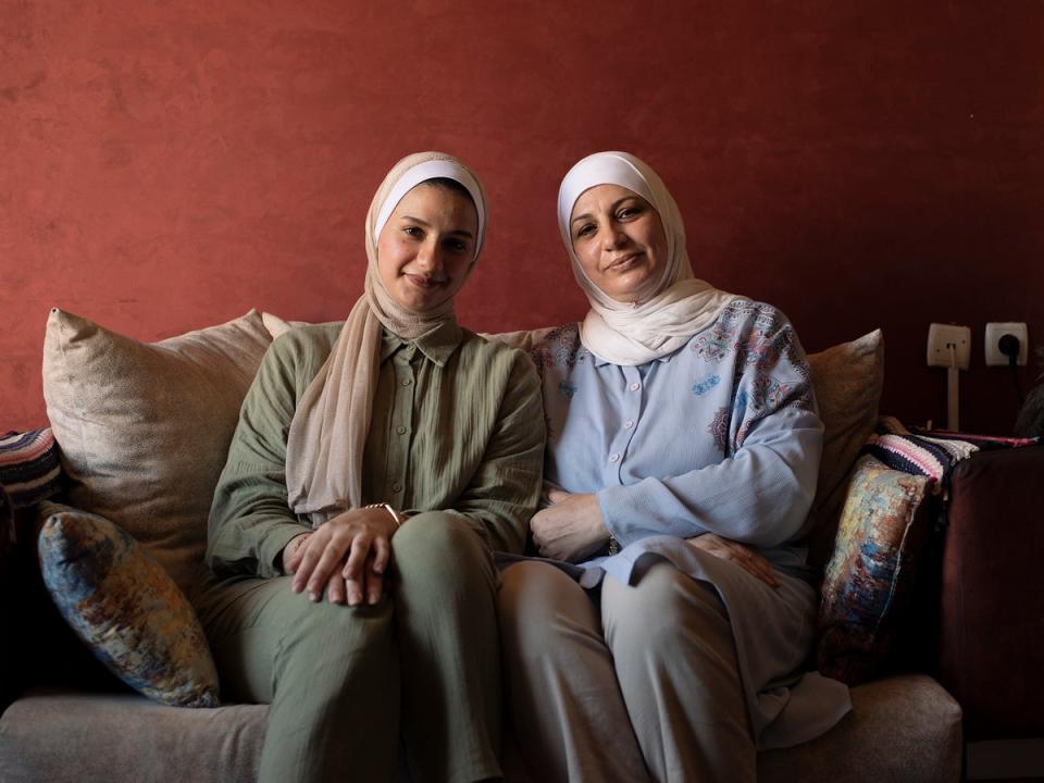 Iman Tayeh, 24, and her mother Raeda, 48,  say the past decade has seen significant progress for women (Paddy Dowling/Qatar Scholarships)