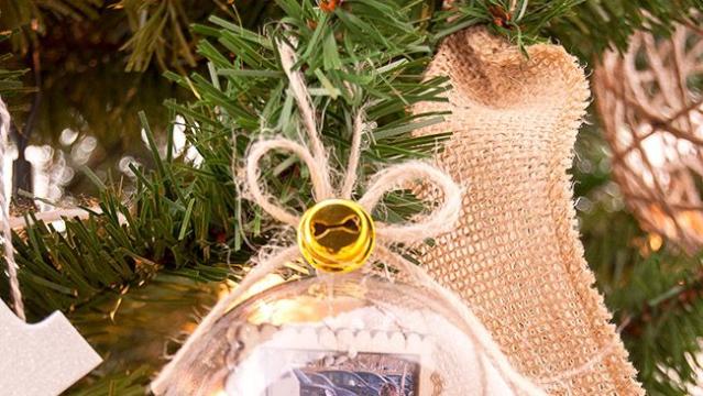 DIY Christmas Ornament Snow Globe for Memory Keepsake - The Crafting Nook